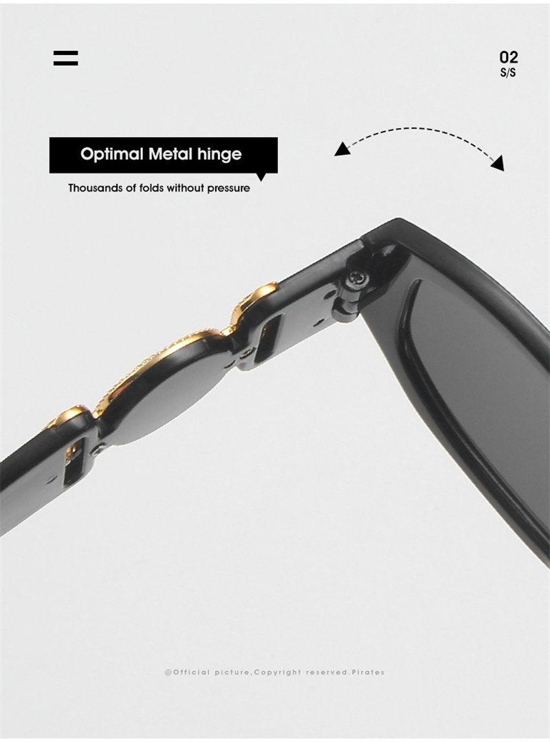 Stylish retro sunglasses for women by Stevvex, featuring a modern design with dark lenses and trendy frame.