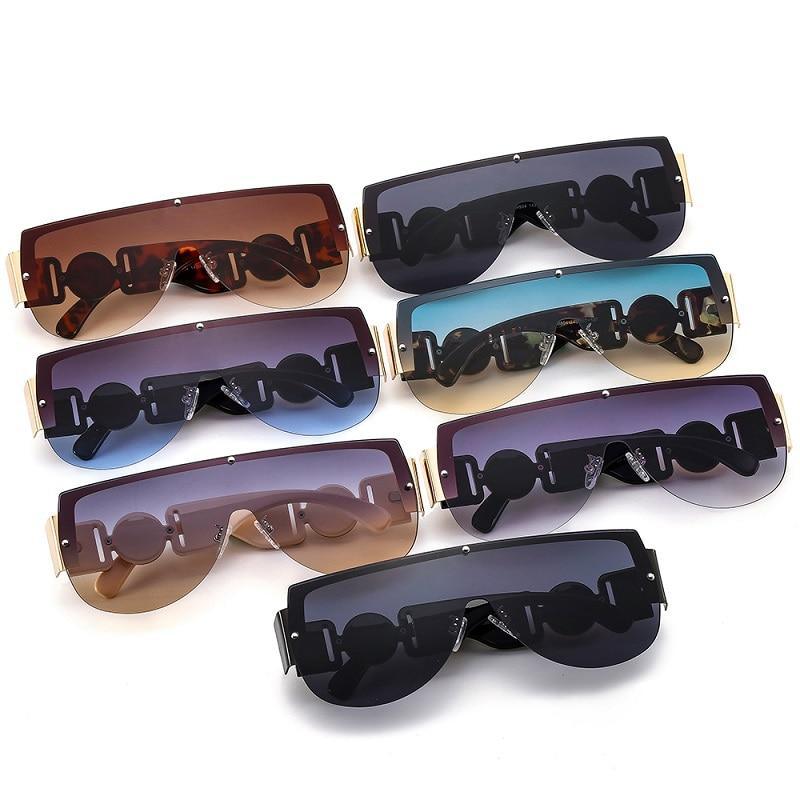 Stevvex Women’s Shield Wrap Sunglasses – UV400 Polycarbonate