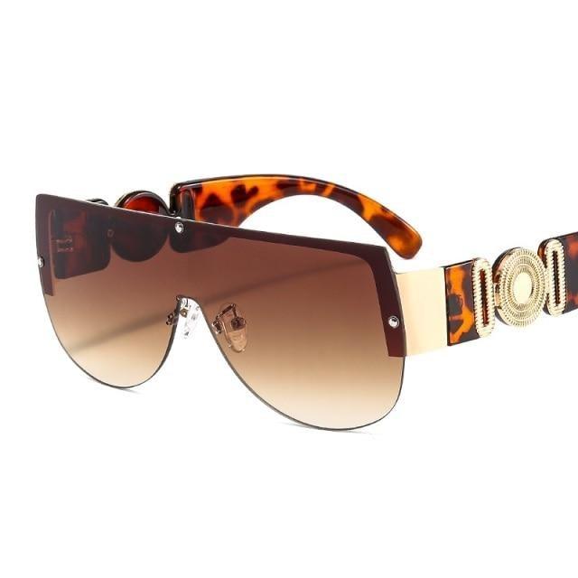 Stevvex Women’s Shield Wrap Sunglasses – UV400 Polycarbonate