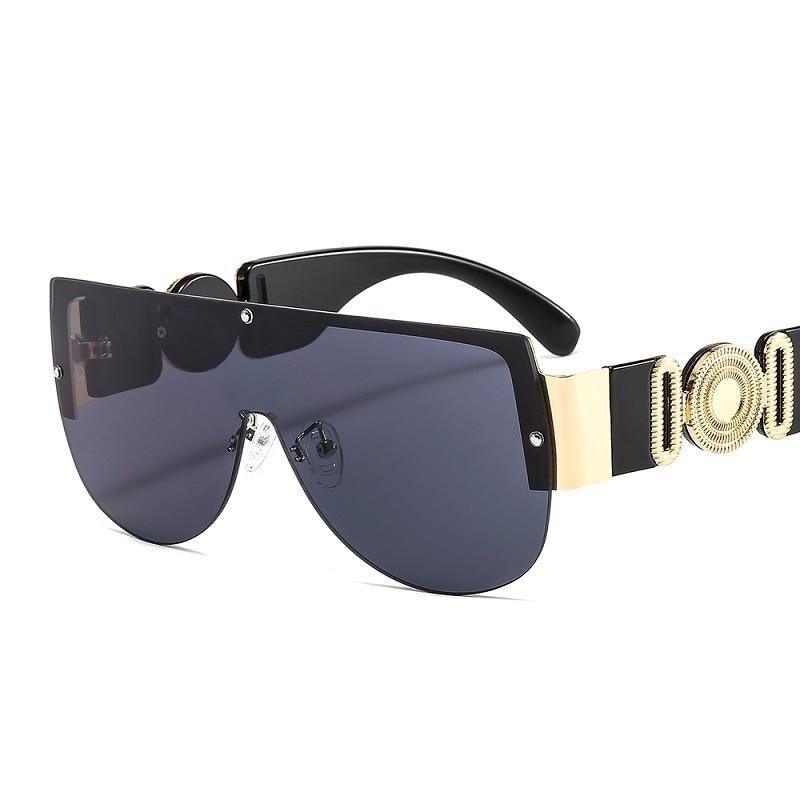 Stevvex Women’s Shield Wrap Sunglasses – UV400 Polycarbonate