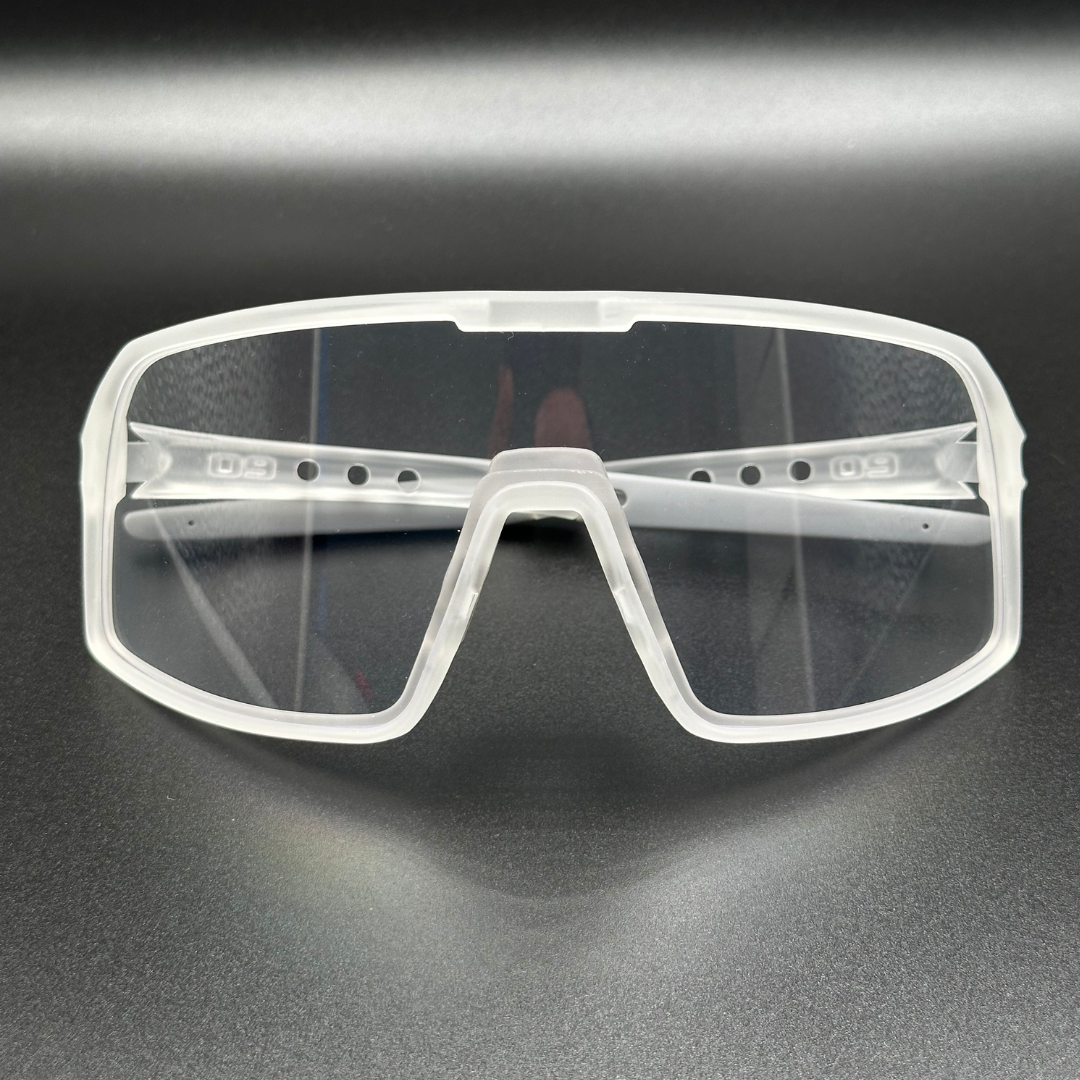 Eastern Outer Mojave sunglasses with photochromic lenses, featuring a vapor-style straight-on view of the stylish eyewear.