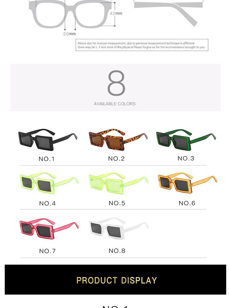 Stevvex Small Retro Rectangle Sunglasses – UV400 Mirror