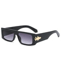 Stevvex Vintage Rectangle Polarized Sunglasses – UV400 Unisex