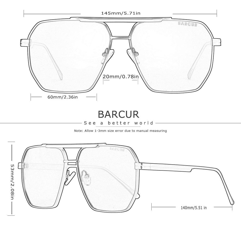 Vintage oversized Stevvex sunglasses for men with large square frames, UV400 polarized lenses, stylish retro eyewear.