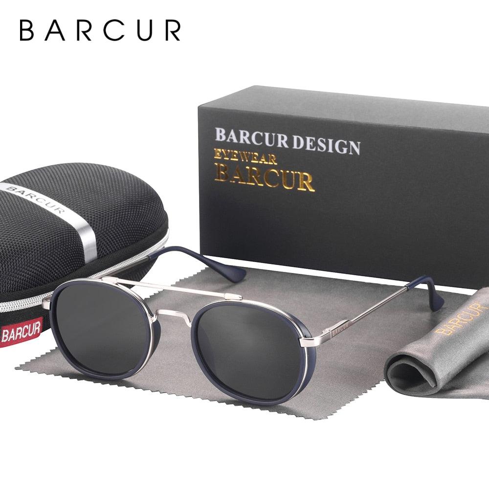 Retro Round Polarized Sunglasses – UV400 Vintage Style Unisex