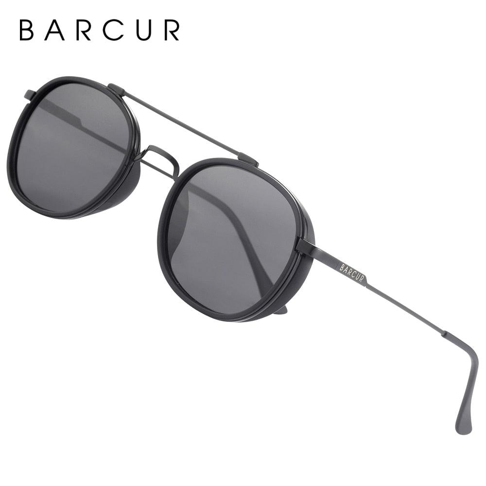 Retro Round Polarized Sunglasses – UV400 Vintage Style Unisex