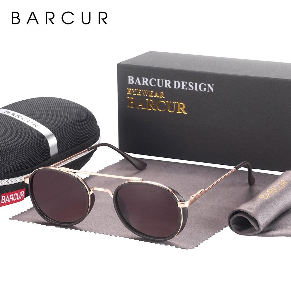 Retro Round Polarized Sunglasses – UV400 Vintage Style Unisex