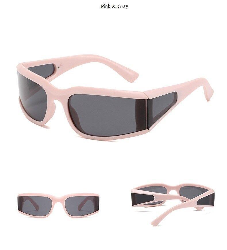 Stevvex Women’s UV400 Gradient Sport Wrap Sunglasses