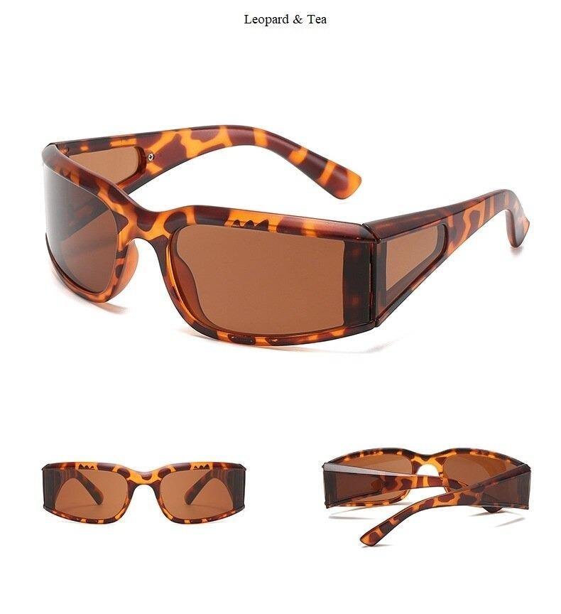 Stevvex Women’s UV400 Gradient Sport Wrap Sunglasses