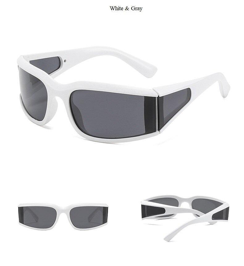 Stevvex Women’s UV400 Gradient Sport Wrap Sunglasses