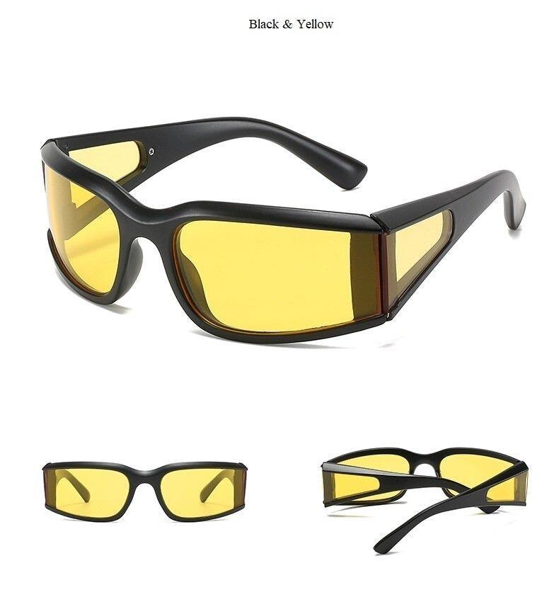 Stevvex Women’s UV400 Gradient Sport Wrap Sunglasses