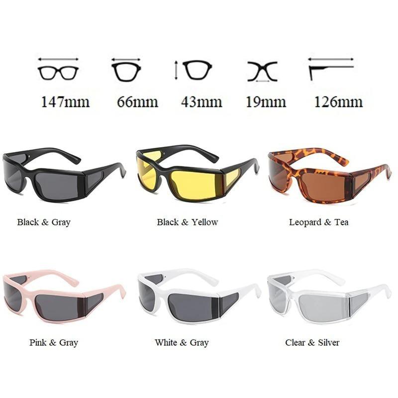 Stevvex Women’s UV400 Gradient Sport Wrap Sunglasses