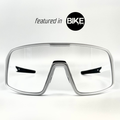 Eastern Outer Mojave sunglasses with photochromic lenses, white frame and sleek design for versatile sun protection.