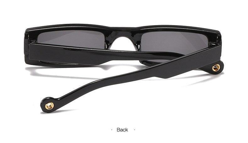 Stevvex Small Luxury Rectangle Sunglasses – UV400 Women