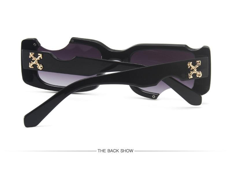 Stevvex Trendy Vintage Rectangle Polarized Sunglasses – UV400