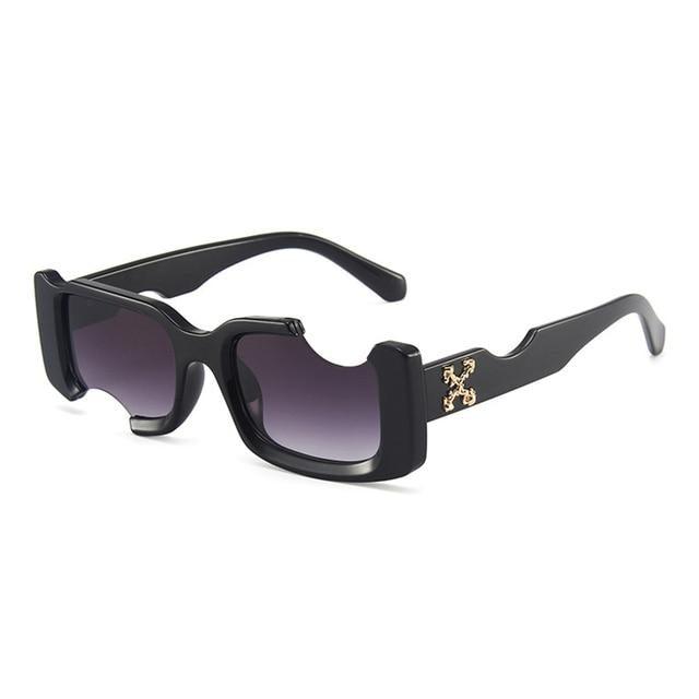 Stevvex Trendy Vintage Rectangle Polarized Sunglasses – UV400