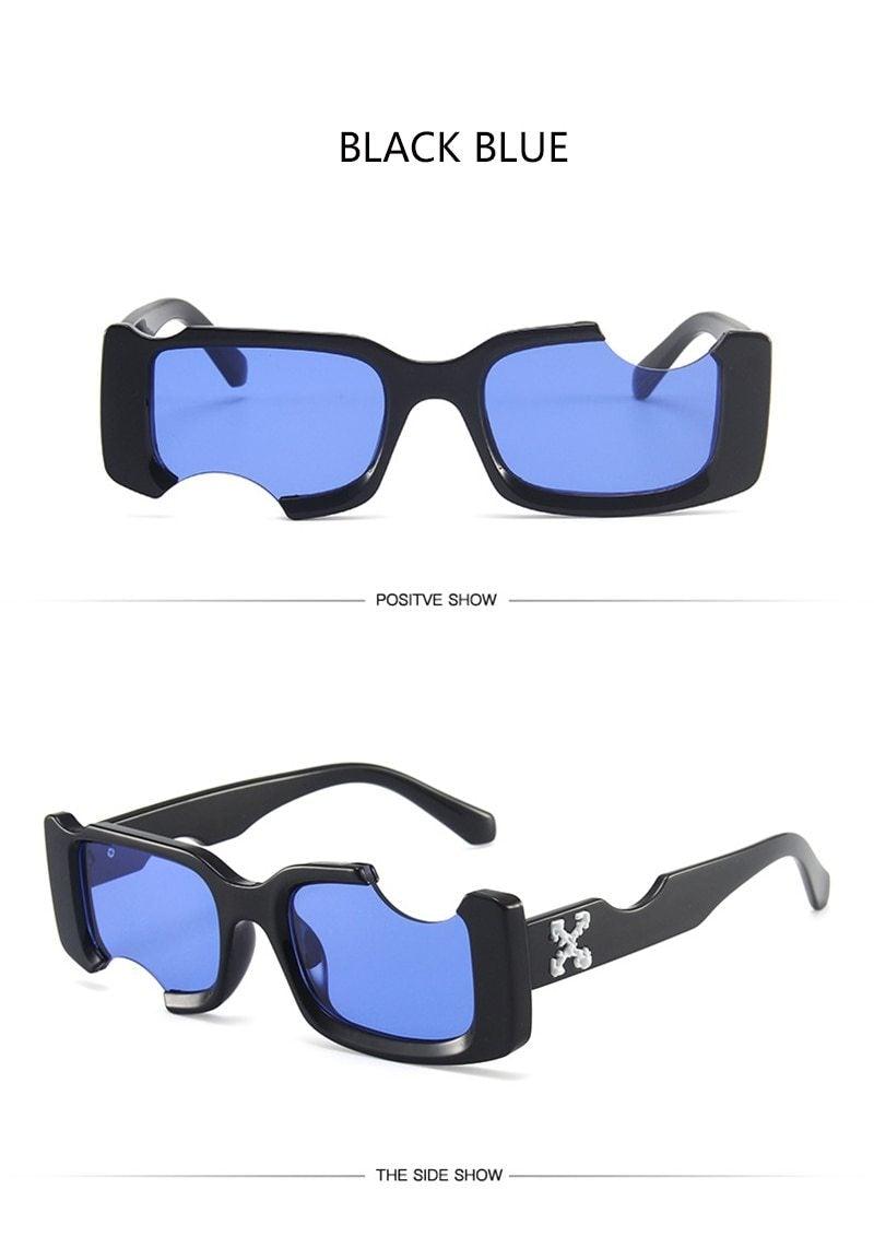 Stevvex Trendy Vintage Rectangle Polarized Sunglasses – UV400