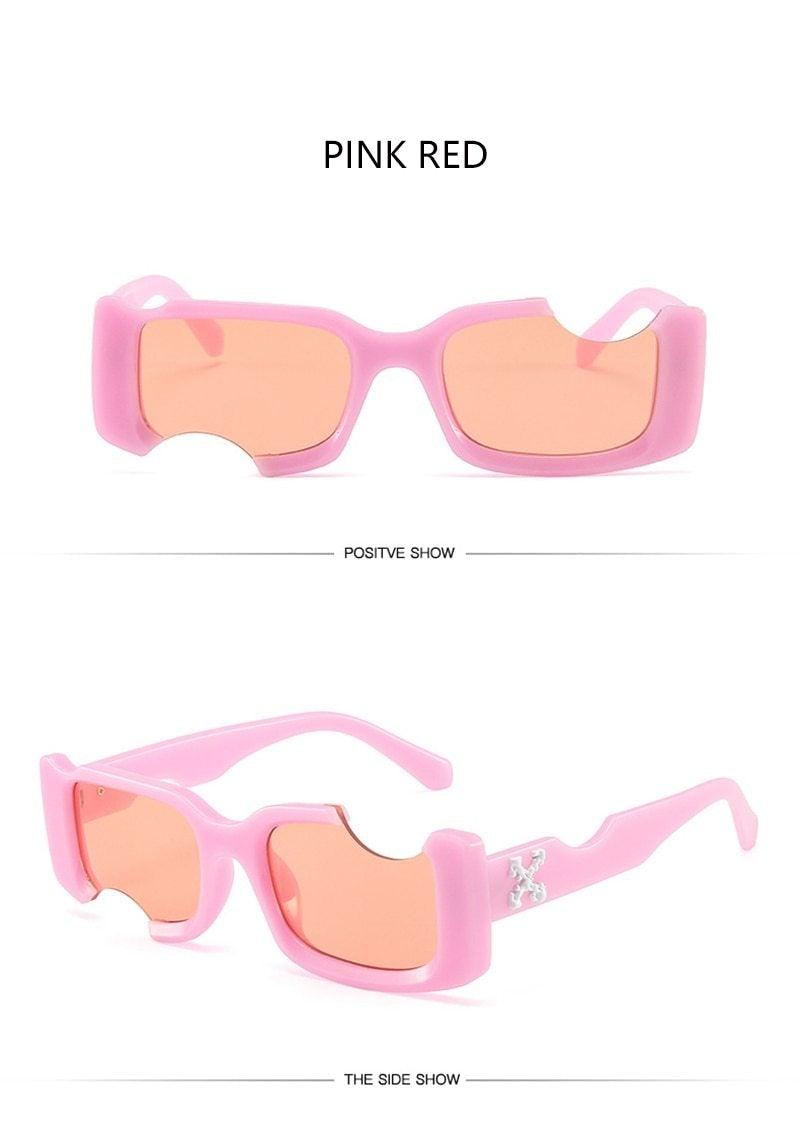 Stevvex Trendy Vintage Rectangle Polarized Sunglasses – UV400