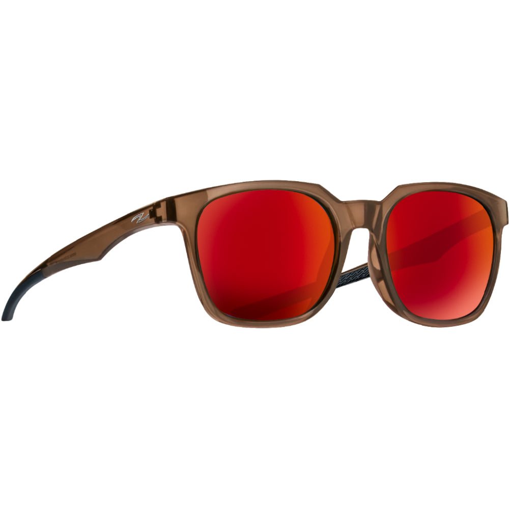 Zol Box Polarized Sunglasses – Clear Frame