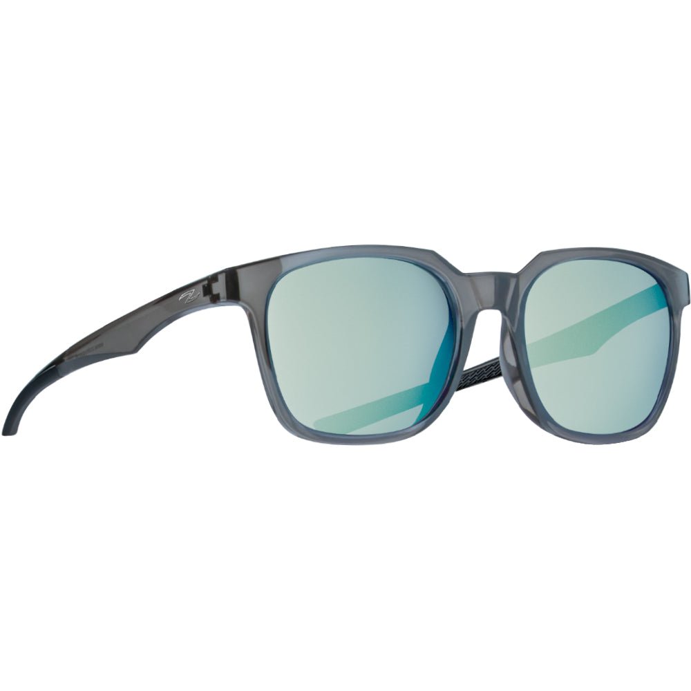 Zol Box Polarized Sunglasses – Clear Frame